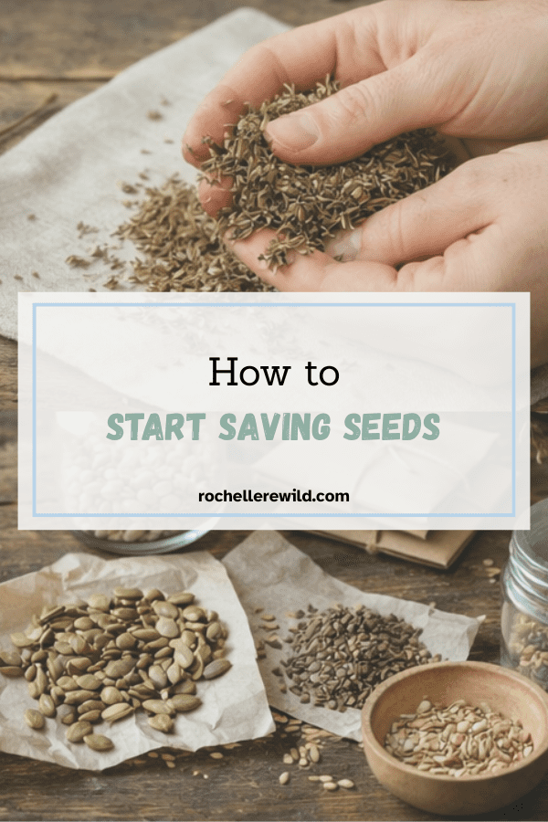 how to start saving seeds — the simple way